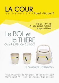 Le Bol & La Théière. Du 24 juillet au 31 août 2015 à Pont-Scorff. Morbihan. 